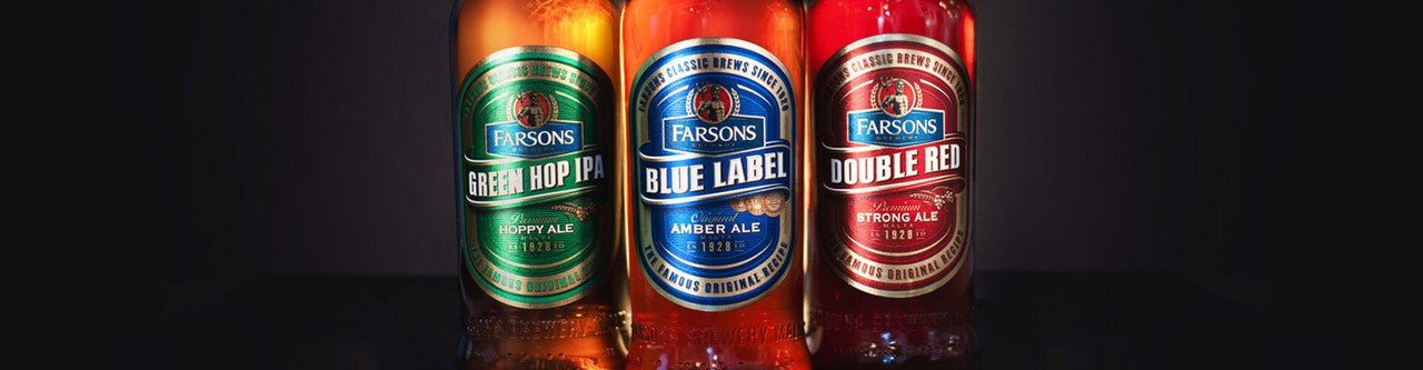 The Farsons Blue Label, Double Red & Indian Pale Ale - Farsonsdirect Malta
