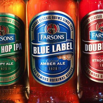 The Farsons Blue Label, Double Red & Indian Pale Ale - Farsonsdirect Malta