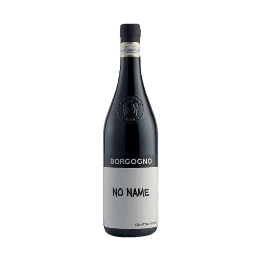 Bottle of Borgogno wine on a white background