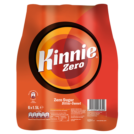 Kinnie zero 1.5 Litre bottle 6 pack