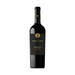 bottle of primitivo on white background