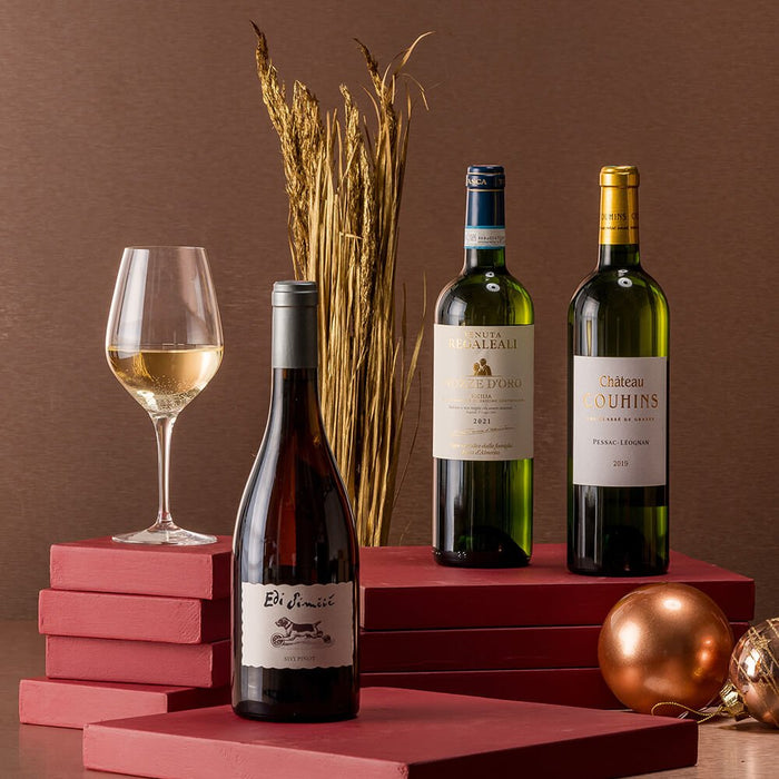Hamper 035 - Age Worthy Whites Trio - Christmas Hampers - Farsonsdirect Malta
