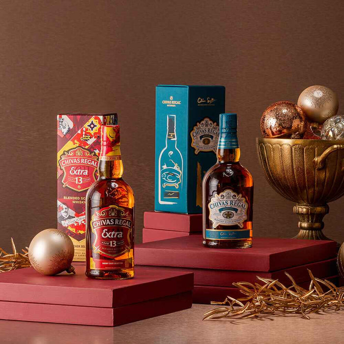 Hamper 040 - Chivas Regal Duet - Christmas Hampers - Farsonsdirect Malta