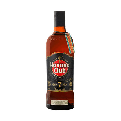 A image of a bottle of Havana Club 7 Años