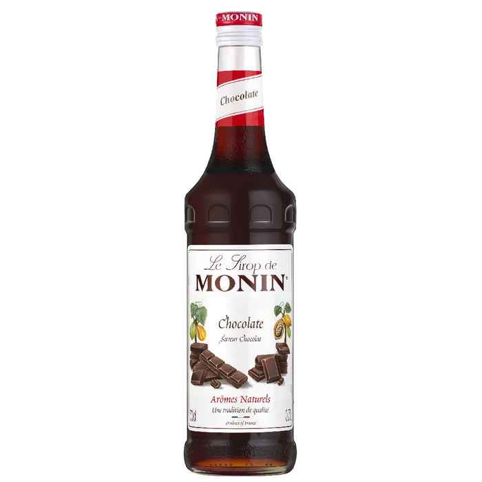 An image of a bottle of MONIN Chocolate Syrup.