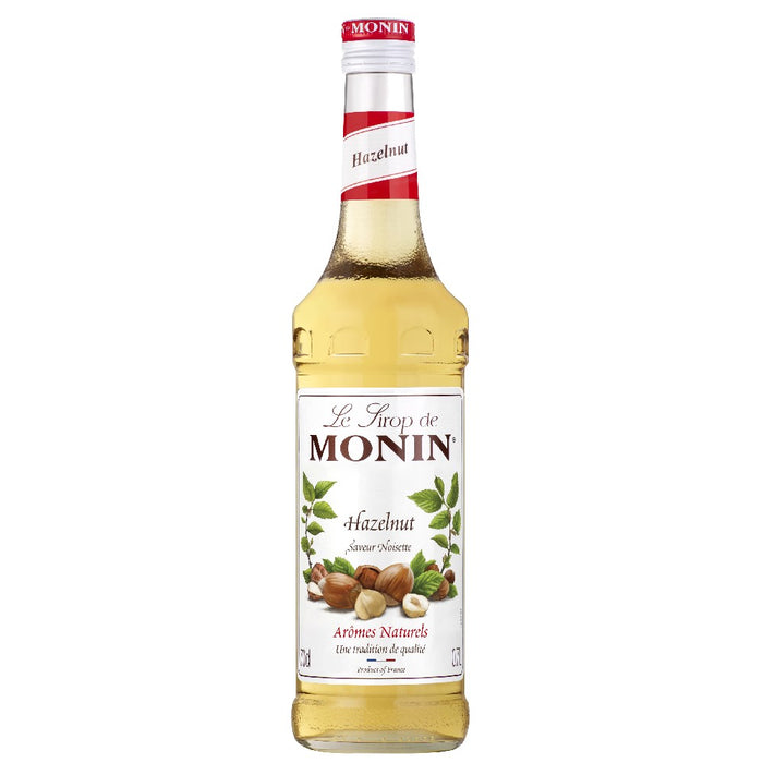 An image of a bottle of MONIN Hazelnut Syrup.