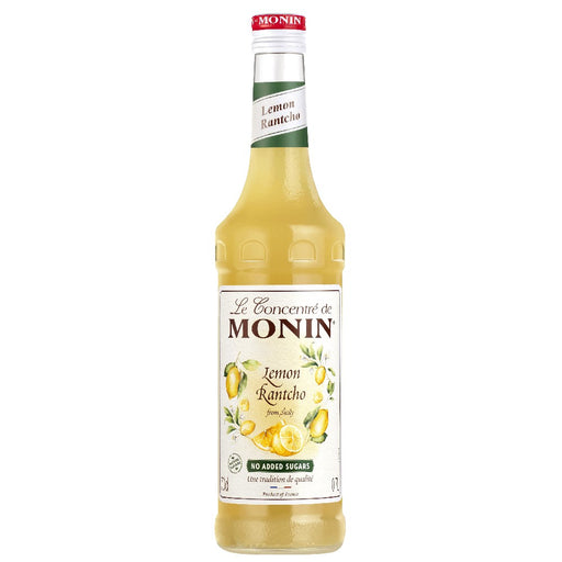 An image of a bottle of MONIN Lemon Rantcho Concentrate.