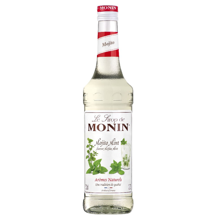 An image of a bottle of MONIN Mojito Mint Syrup.