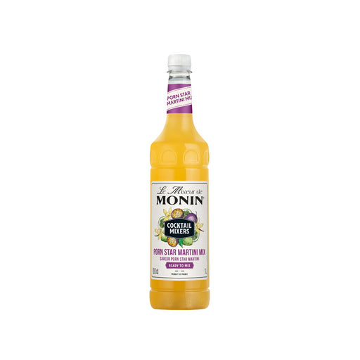 An image of MONIN's Porn Star Martini Mix from their Cocktail Mixers range.
