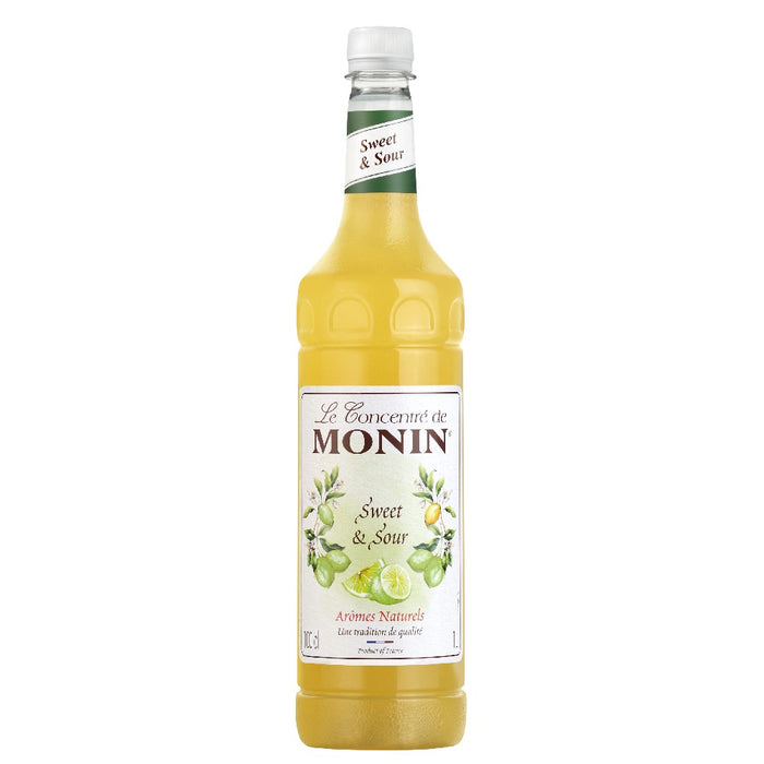 An image showing a bottle of MONIN Sweet and Sour Concentrate