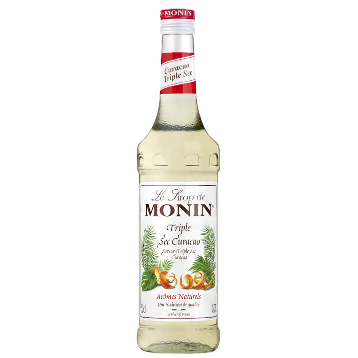 An image of a bottle of MONIN Triple Sec Curaçao Syrup.