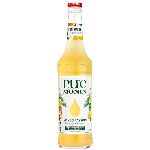 An image of a bottle of PURE by MONIN Mango Passion